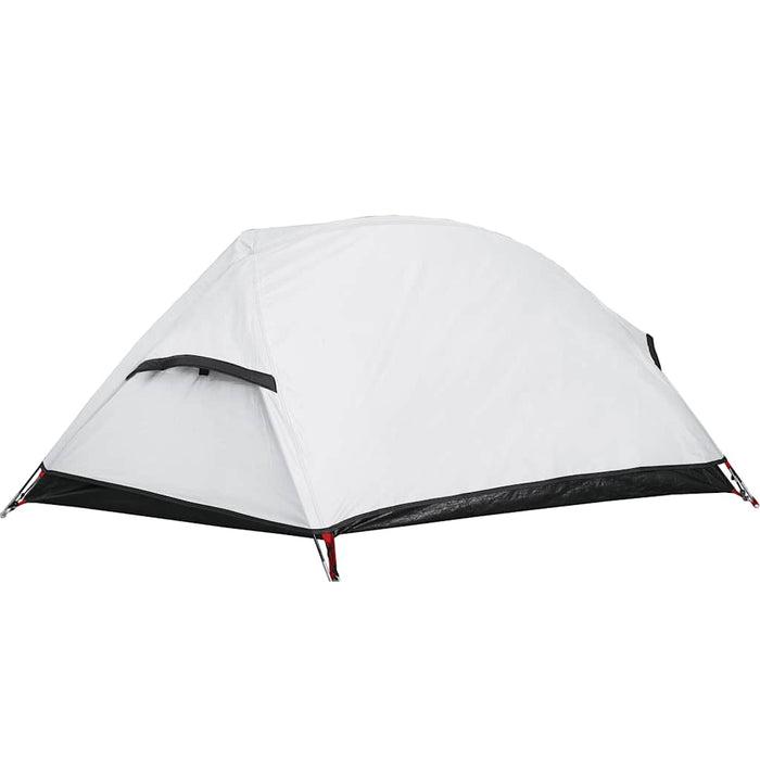 Cort camping cupolă 1 persoană alb, țesătură opacă, impermeabil - WALTI WALTI