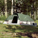 Cort de camping cupolă pentru 9 persoane, verde, impermeabil - WALTI WALTI