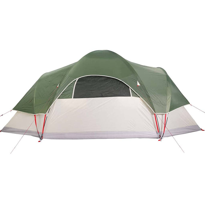 Cort de camping cupolă pentru 9 persoane, verde, impermeabil - WALTI WALTI