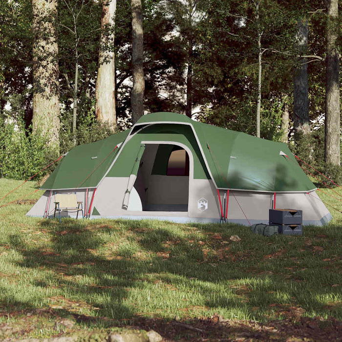 Cort de camping cupolă pentru 1 persoană, verde, impermeabil - WALTI WALTI