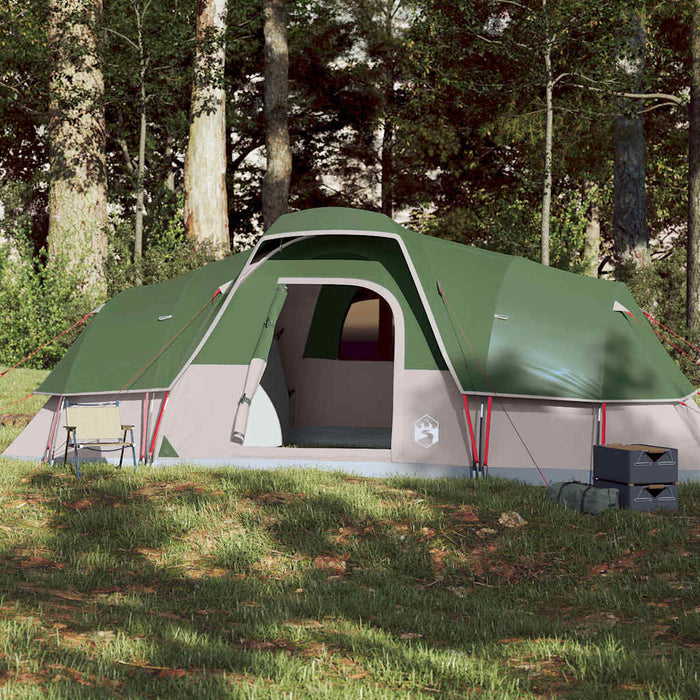 Cort de camping cupolă pentru 1 persoană, verde, impermeabil - WALTI WALTI