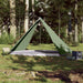 Cort de familie Tipi pentru 8 persoane, verde, impermeabil - WALTI WALTI