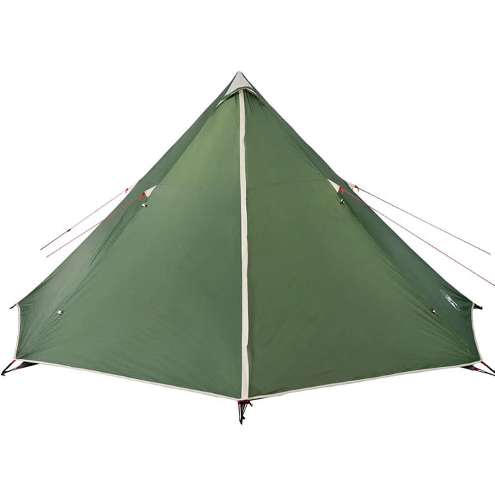Cort de familie Tipi pentru 8 persoane, verde, impermeabil - WALTI WALTI