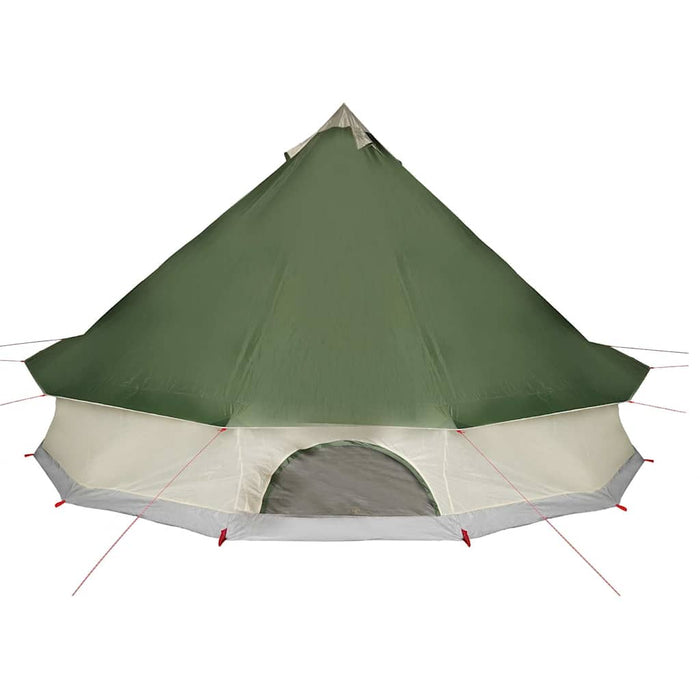 Cort de familie Tipi pentru 6 persoane, verde, impermeabil - WALTI WALTI