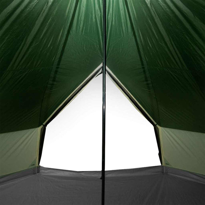 Cort de familie Tipi pentru 6 persoane, verde, impermeabil - WALTI WALTI