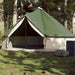 Cort de familie Tipi pentru 6 persoane, verde, impermeabil - WALTI WALTI