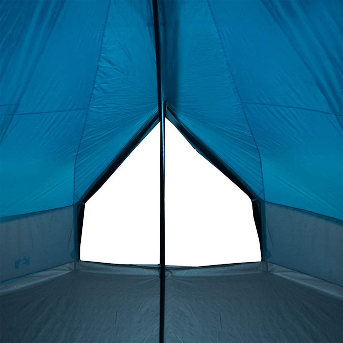 Cort de familie Tipi pentru 6 persoane, albastru, impermeabil - WALTI WALTI