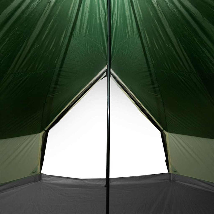 Cort de familie Tipi pentru 12 persoane, verde, impermeabil - WALTI WALTI