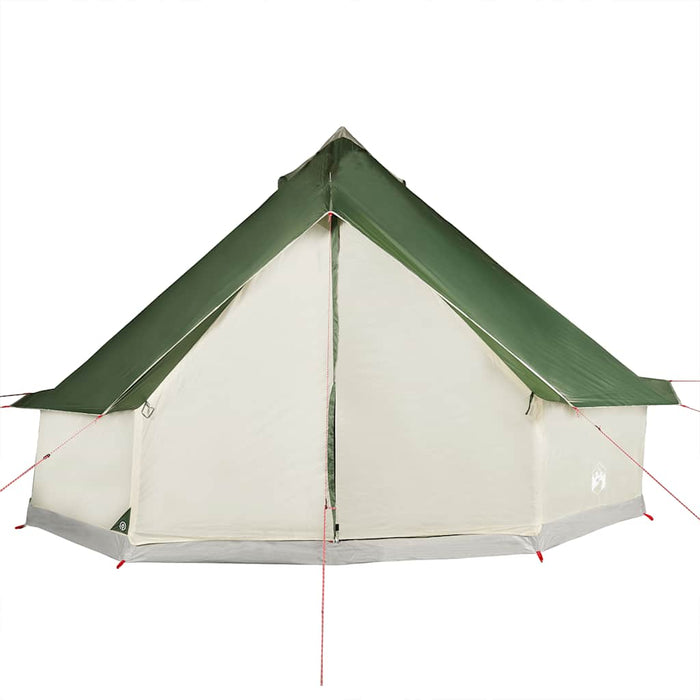 Cort de familie Tipi pentru 10 persoane, verde, impermeabil - WALTI WALTI