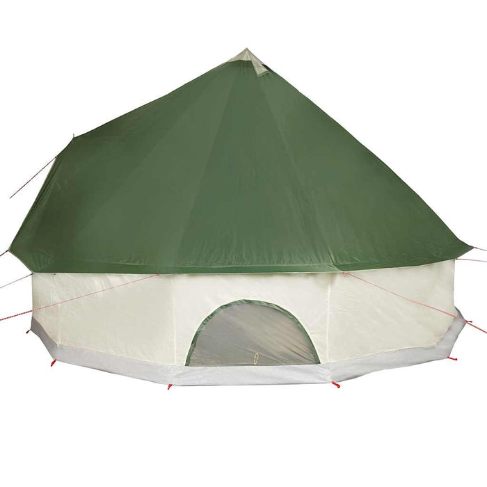 Cort de familie Tipi pentru 10 persoane, verde, impermeabil - WALTI WALTI