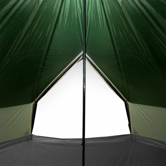 Cort de familie Tipi pentru 10 persoane, verde, impermeabil - WALTI WALTI