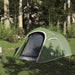 Cort de camping pentru 3 persoane, verde, impermeabil - WALTI WALTI