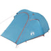 Cort de camping pentru 3 persoane, albastru, impermeabil - WALTI WALTI