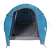 Cort de camping pentru 3 persoane, albastru, impermeabil - WALTI WALTI