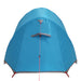 Cort de camping pentru 3 persoane, albastru, impermeabil - WALTI WALTI