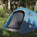 Cort de camping pentru 3 persoane, albastru, impermeabil - WALTI WALTI