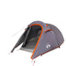 Cort de camping tunel 3 persoane, gri/portocaliu, impermeabil - WALTI WALTI