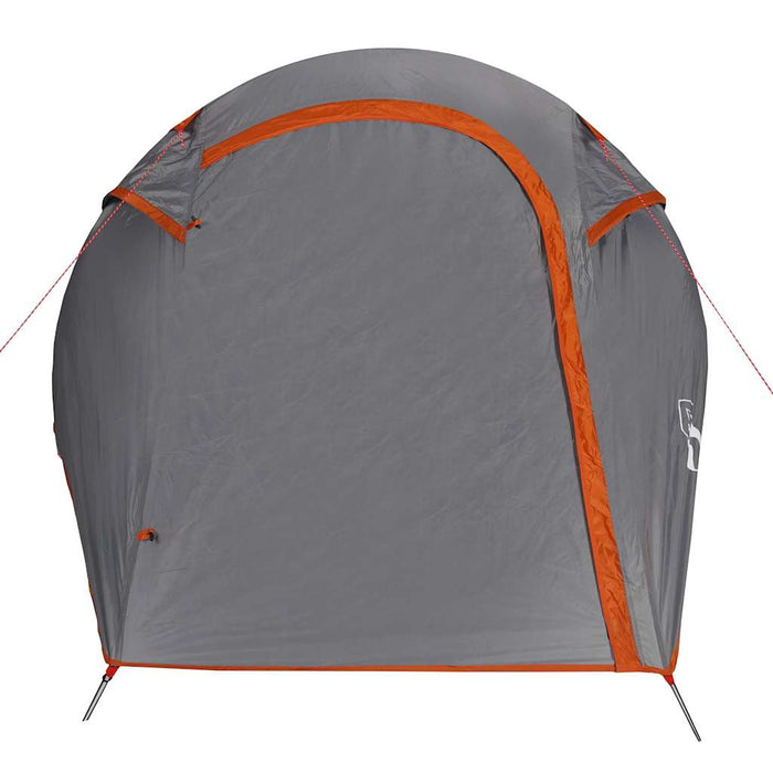 Cort de camping tunel 3 persoane, gri/portocaliu, impermeabil - WALTI WALTI
