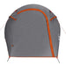 Cort de camping tunel 3 persoane, gri/portocaliu, impermeabil - WALTI WALTI