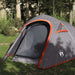 Cort de camping tunel 3 persoane, gri/portocaliu, impermeabil - WALTI WALTI