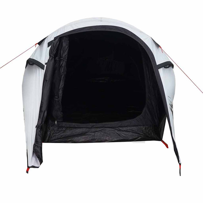 Cort camping tunel 3 persoane, alb, țesătură opacă, impermeabil - WALTI WALTI