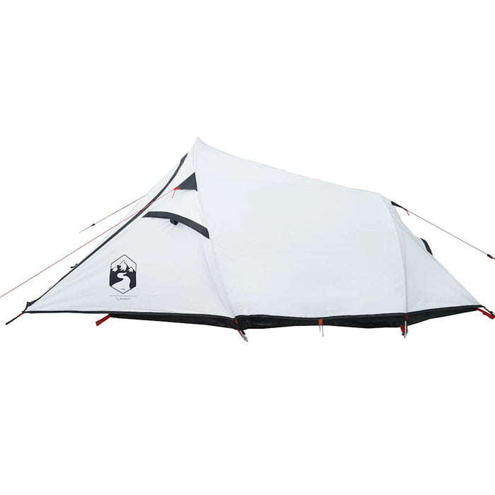 Cort camping tunel 3 persoane, alb, țesătură opacă, impermeabil - WALTI WALTI