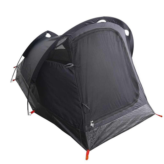 Cort camping tunel 3 persoane, alb, țesătură opacă, impermeabil - WALTI WALTI