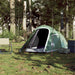Cort de camping pentru 2 persoane, verde, impermeabil - WALTI WALTI
