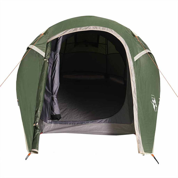 Cort de camping pentru 2 persoane, verde, impermeabil - WALTI WALTI