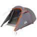 Cort de camping tunel 2 persoane, gri/portocaliu, impermeabil - WALTI WALTI