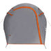 Cort de camping tunel 2 persoane, gri/portocaliu, impermeabil - WALTI WALTI