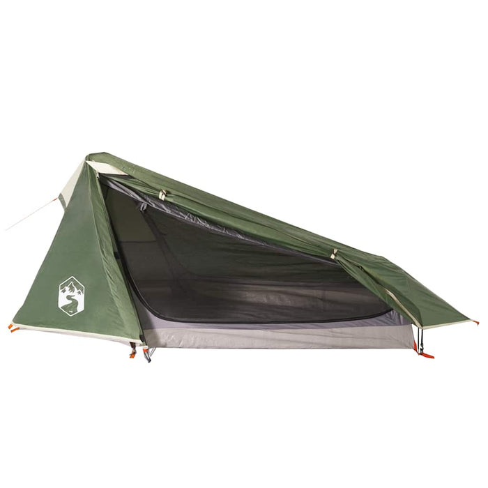 Cort de camping tunel pentru 1 persoană, verde, impermeabil - WALTI WALTI