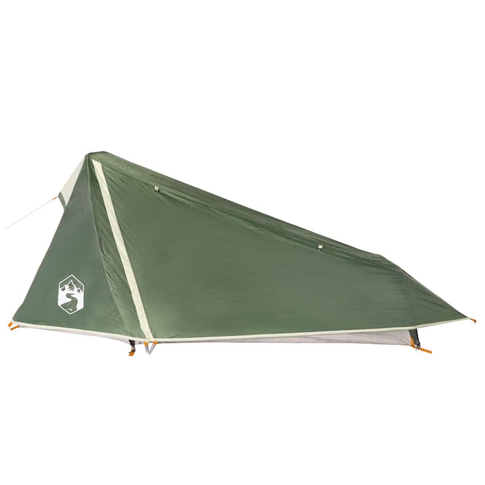 Cort de camping tunel pentru 1 persoană, verde, impermeabil - WALTI WALTI