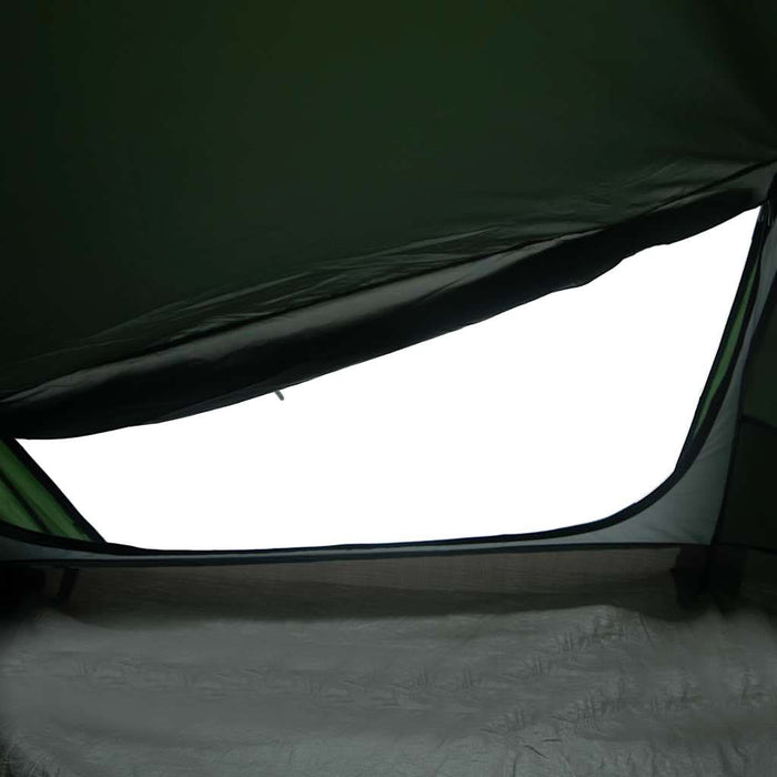 Cort de camping tunel pentru 1 persoană, verde, impermeabil - WALTI WALTI
