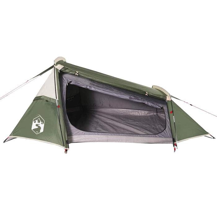 Cort de camping pentru 2 persoane, verde, impermeabil - WALTI WALTI