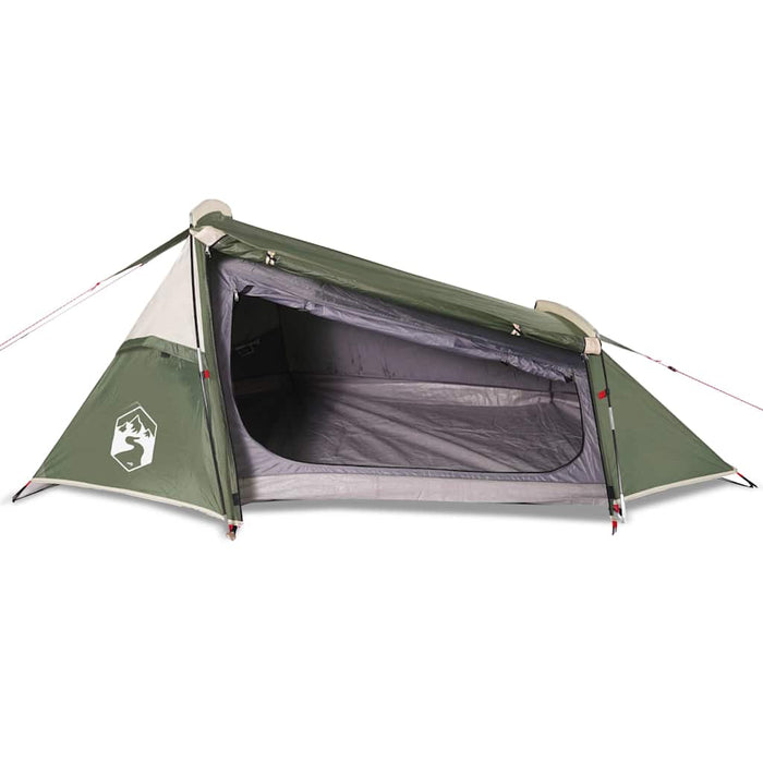 Cort de camping pentru 2 persoane, verde, impermeabil - WALTI WALTI