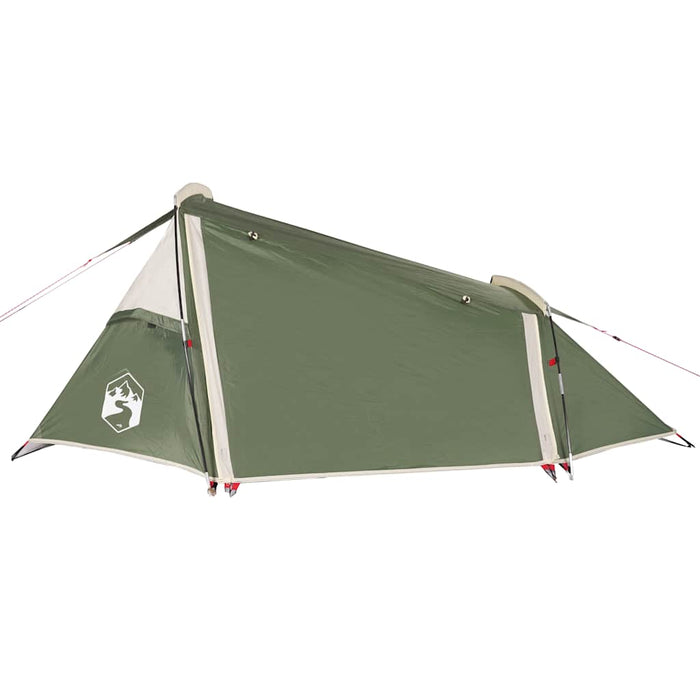 Cort de camping pentru 2 persoane, verde, impermeabil - WALTI WALTI