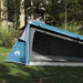Cort de camping tunel pentru 2 persoane, albastru, impermeabil - WALTI WALTI