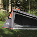 Cort de camping tunel 2 persoane, gri/portocaliu, impermeabil - WALTI WALTI