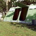 Cort de familie tunel, 10 persoane, verde, impermeabil - WALTI WALTI
