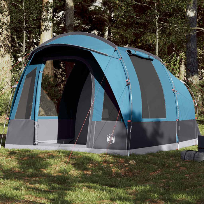 Cort de camping pentru 3 persoane, albastru, impermeabil - WALTI WALTI