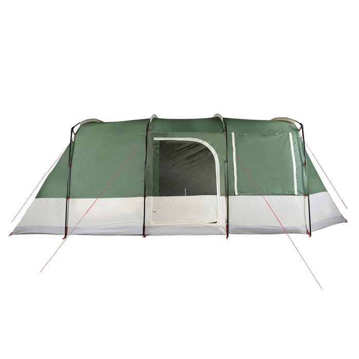 Cort de camping tunel pentru 4 persoane, verde, impermeabil - WALTI WALTI
