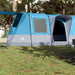 Cort de camping tunel pentru 4 persoane, albastru, impermeabil - WALTI WALTI