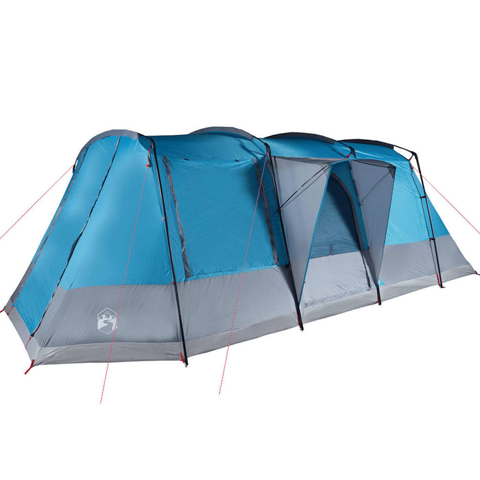 Cort de camping tunel pentru 4 persoane, albastru, impermeabil - WALTI WALTI