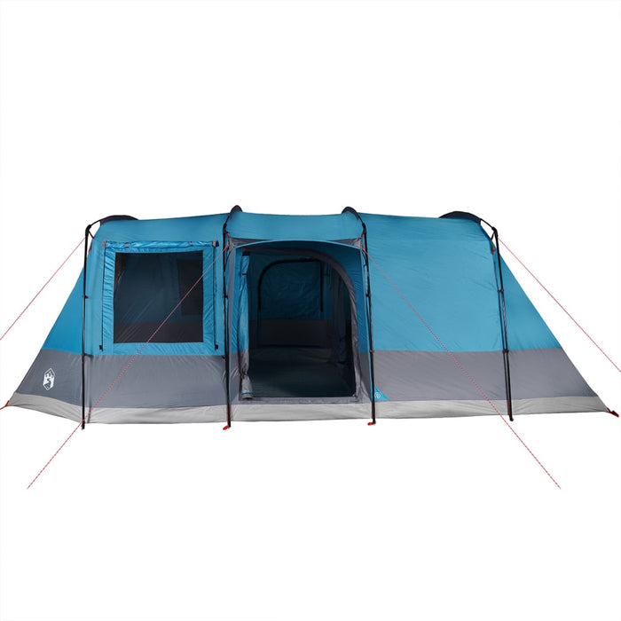 Cort de camping tunel pentru 4 persoane, albastru, impermeabil - WALTI WALTI