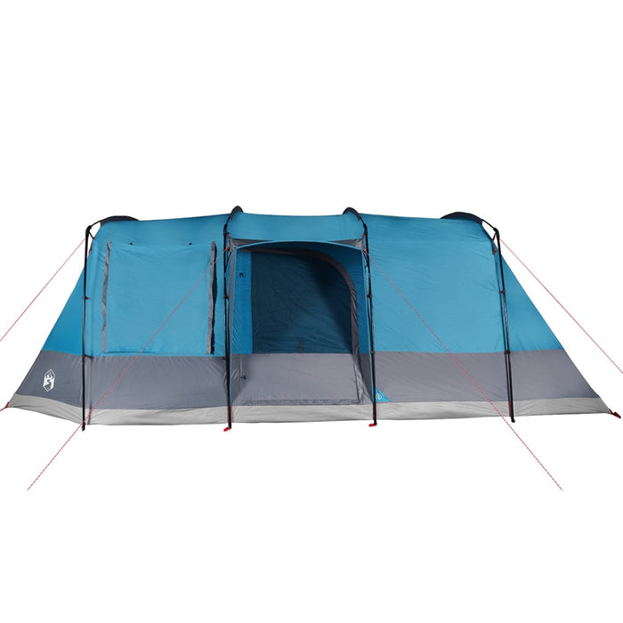Cort de camping tunel pentru 4 persoane, albastru, impermeabil - WALTI WALTI