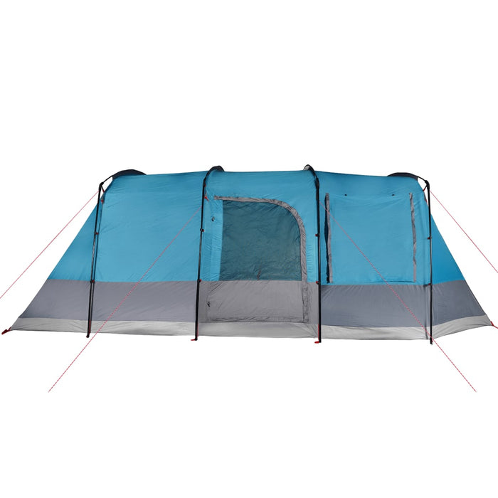 Cort de camping tunel pentru 4 persoane, albastru, impermeabil - WALTI WALTI
