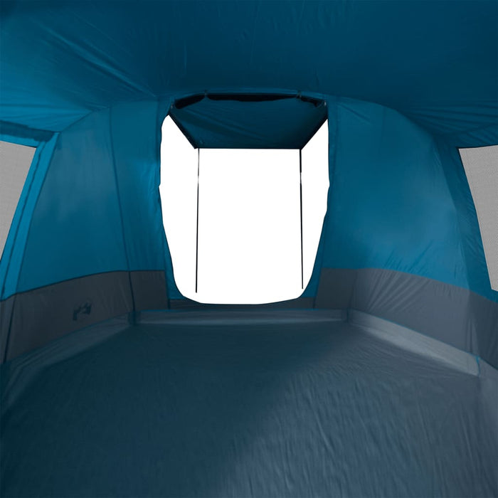 Cort de camping tunel pentru 4 persoane, albastru, impermeabil - WALTI WALTI