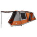 Cort de camping tunel 4 persoane, gri/portocaliu, impermeabil - WALTI WALTI