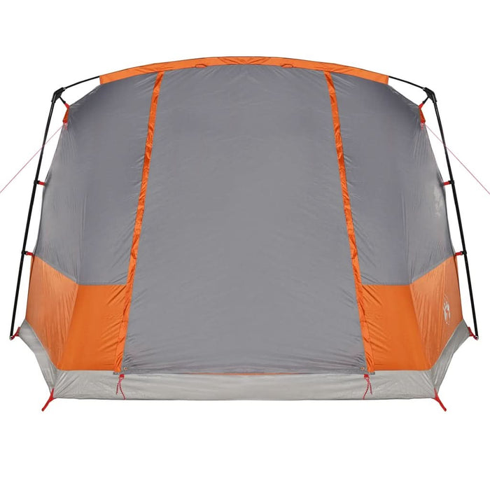 Cort de camping tunel 4 persoane, gri/portocaliu, impermeabil - WALTI WALTI